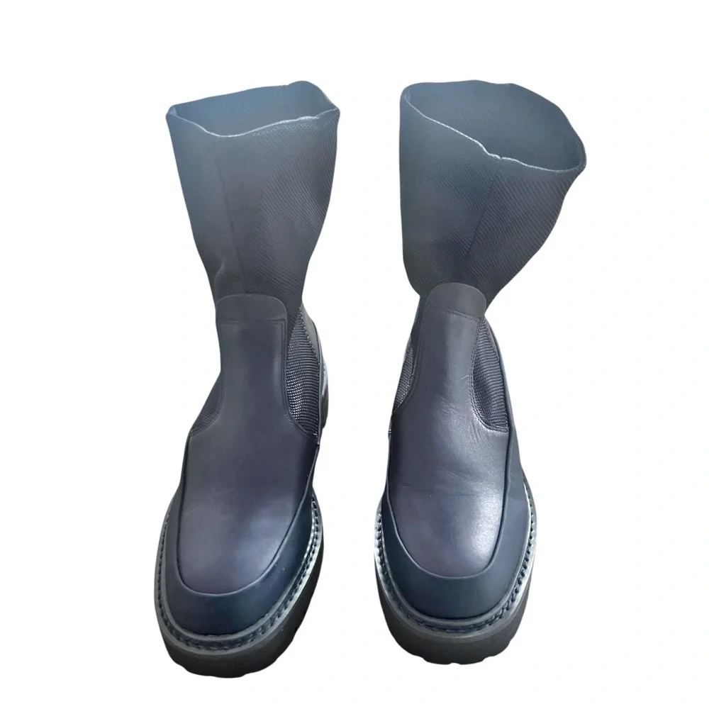 Sarto by Franco Sarto Fassina Bootie In Marino Glove Boot Sock Boot Size 7